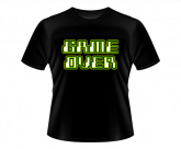 Camiseta de Games - Game Over