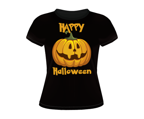 Camiseta Halloween - Baby Look